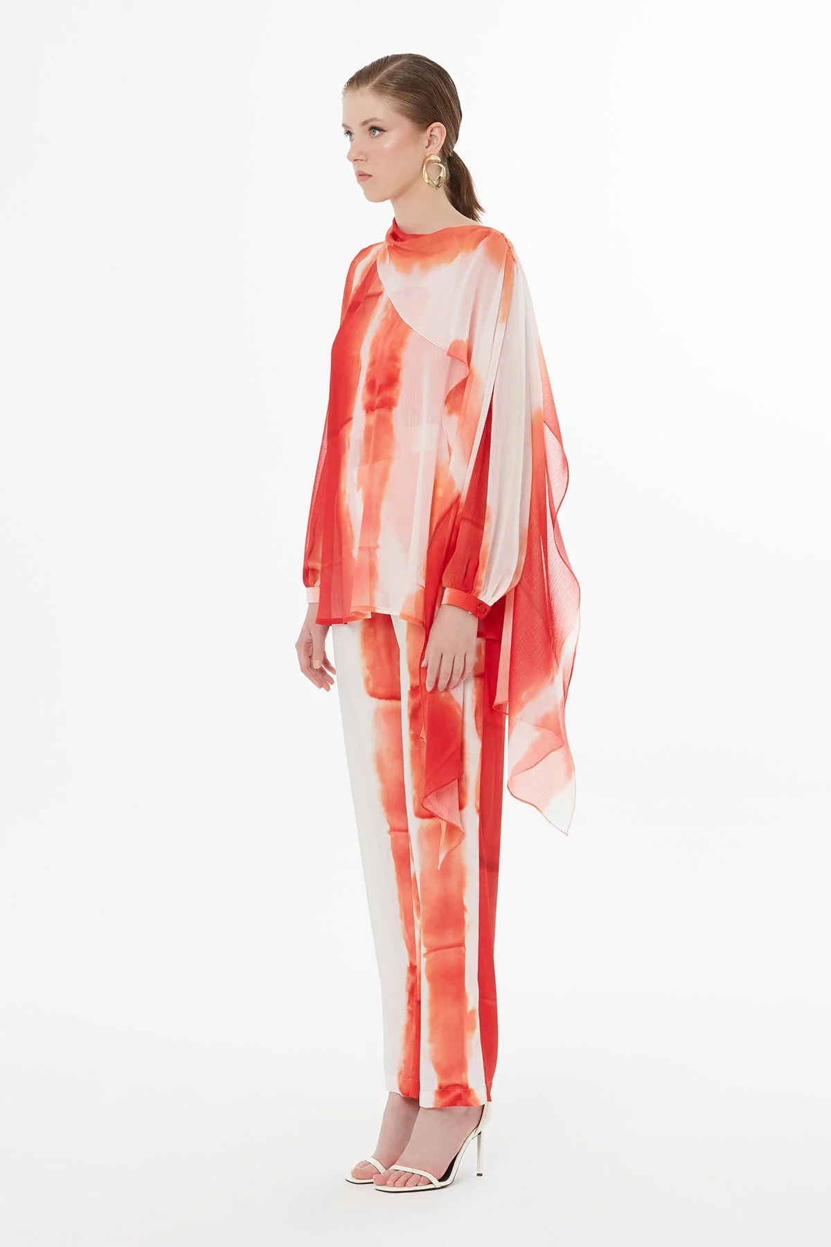 Beaded Long-Sleeve Blouse - Image 4