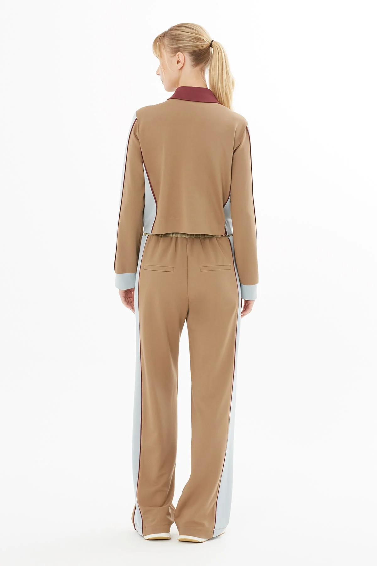 Beige Jacket with Logo Detail - Image 4