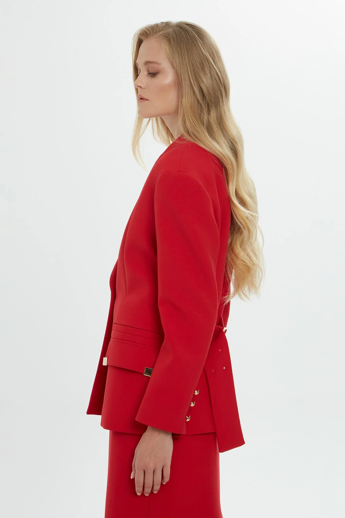 Belted Double-Breasted Jacket - Image 3