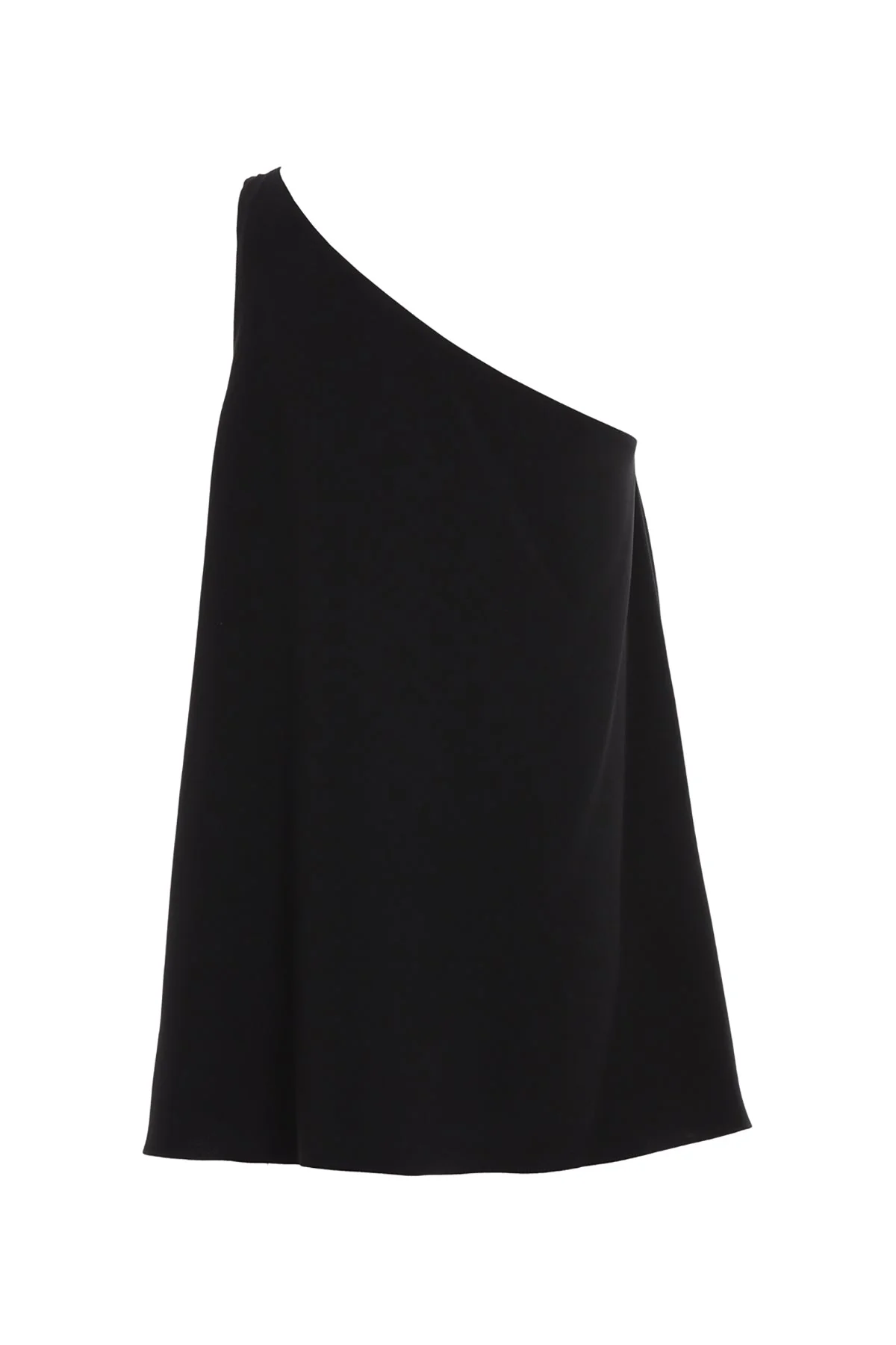 Black Back-Tie Slit Pocket Long Blouse - Image 3