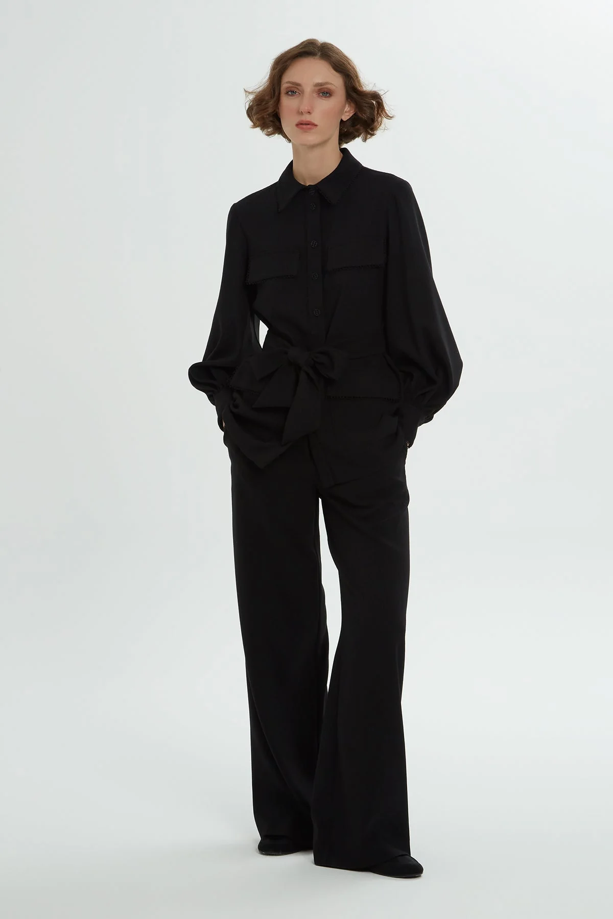 Black Belted Co-Ord Set - Image 2