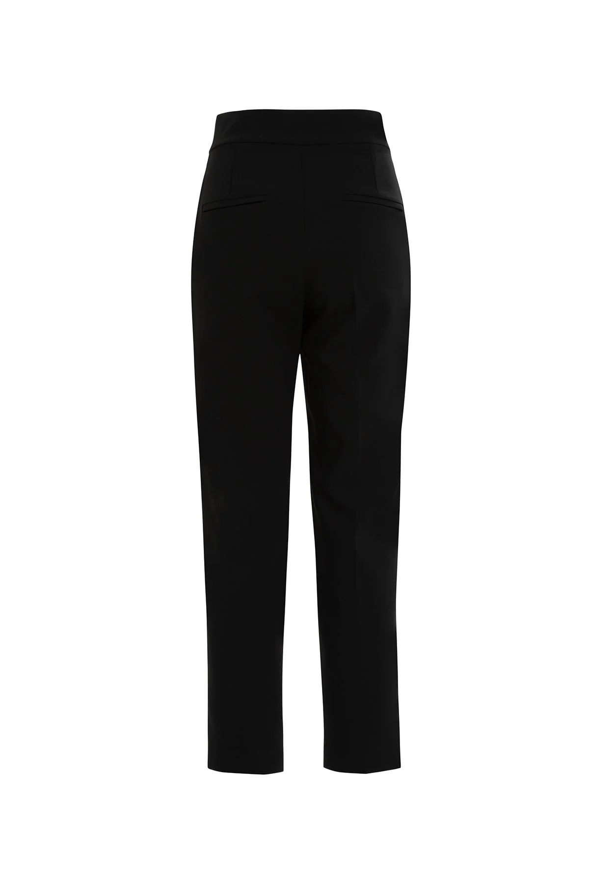 Black Classic Pleated Pants - Image 3