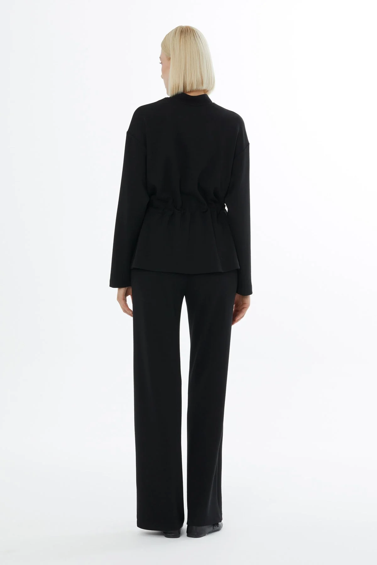 Black Drawstring Tracksuit - Image 4