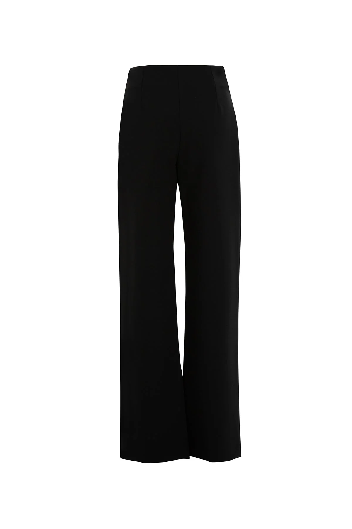 Black High-Waist Palazzo Pants - Image 3