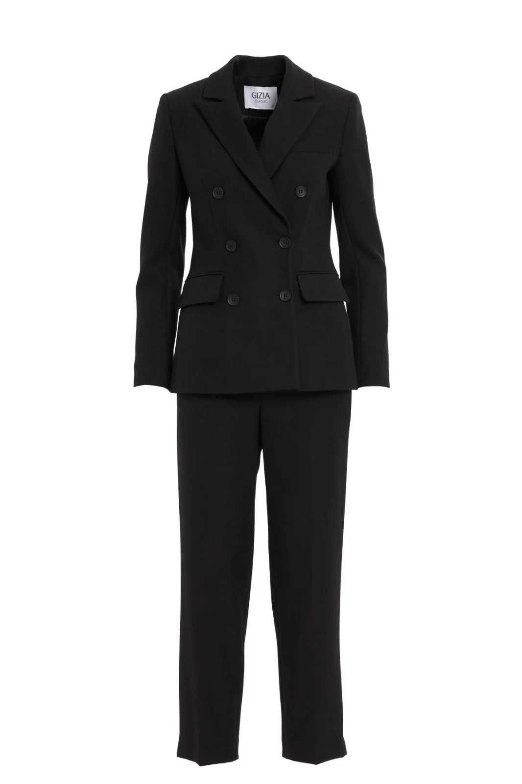Black Jacket and Trousers Co-Ord Set