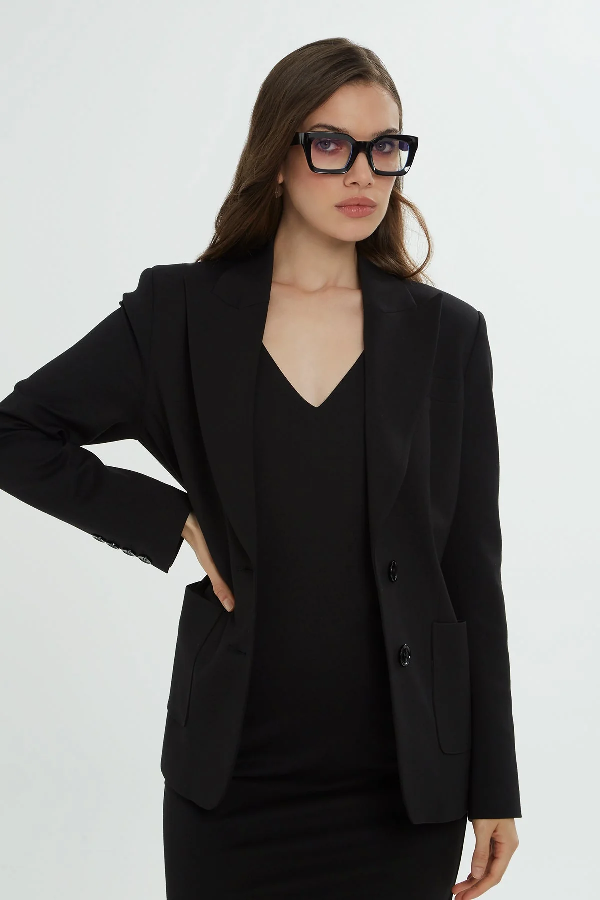Black Jacket Co-Ord Set - Image 3