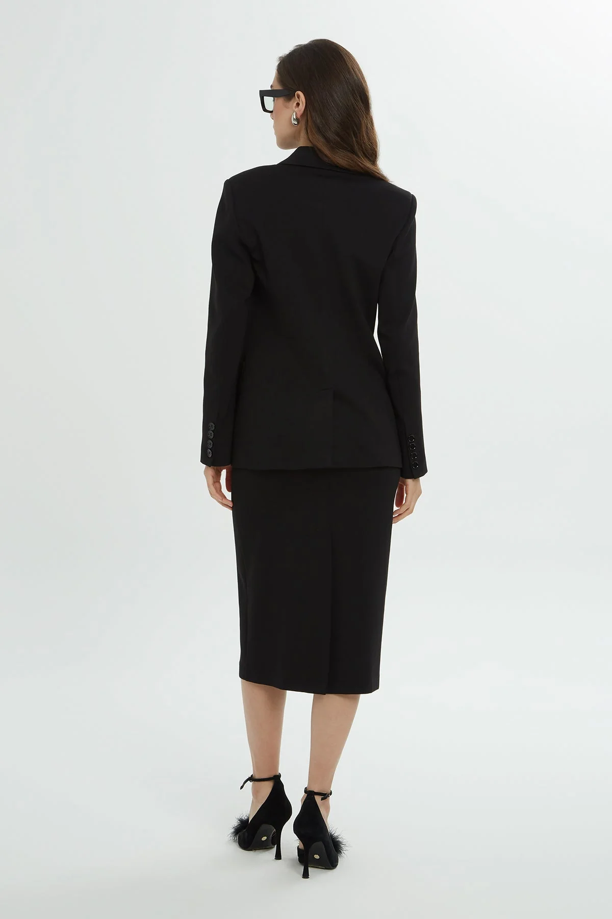 Black Jacket Co-Ord Set - Image 5