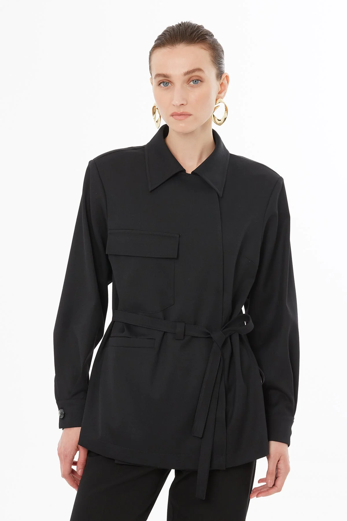 Black Jacket with Bridge - Image 3