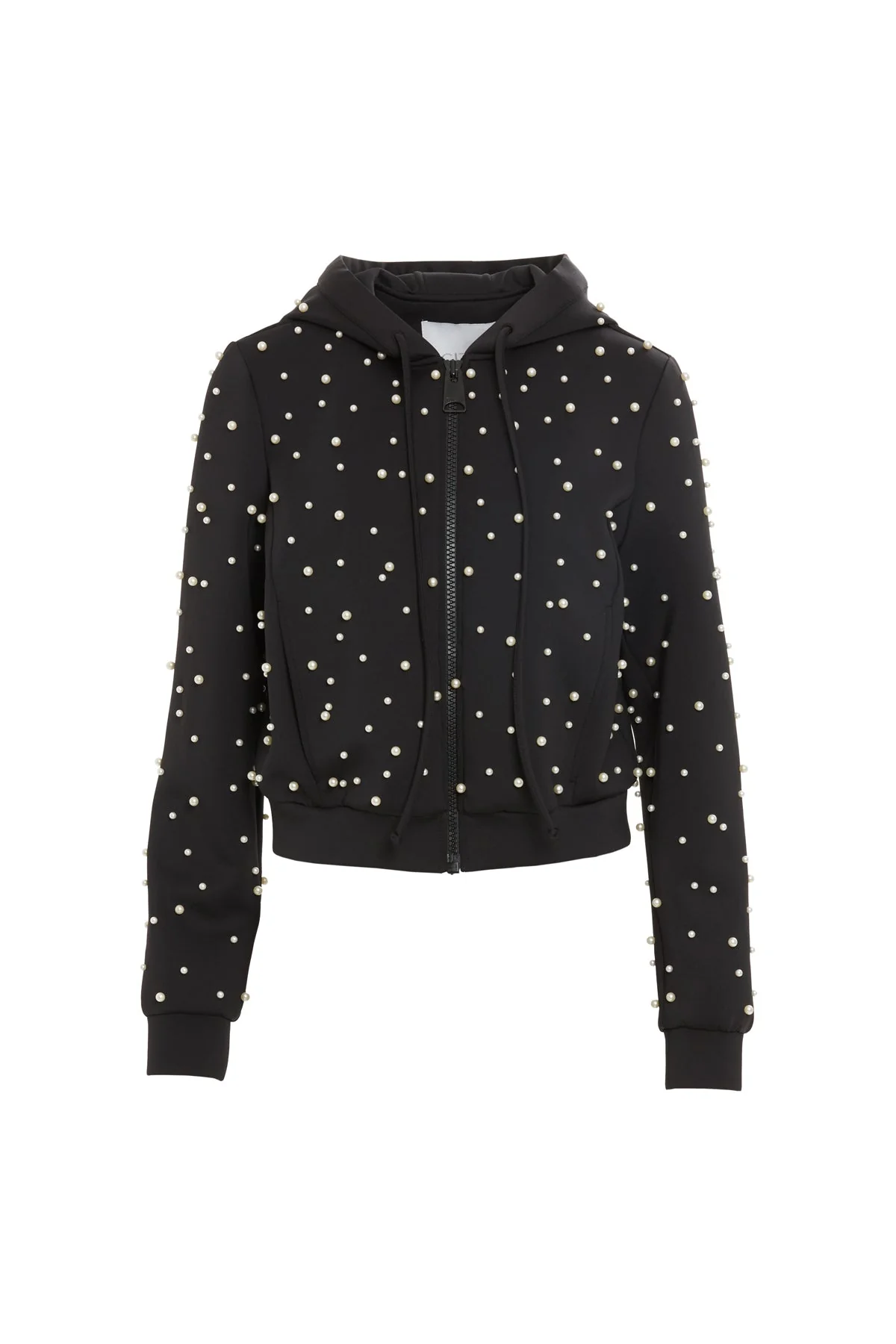Black Pearl-Detail Sweatshirt
