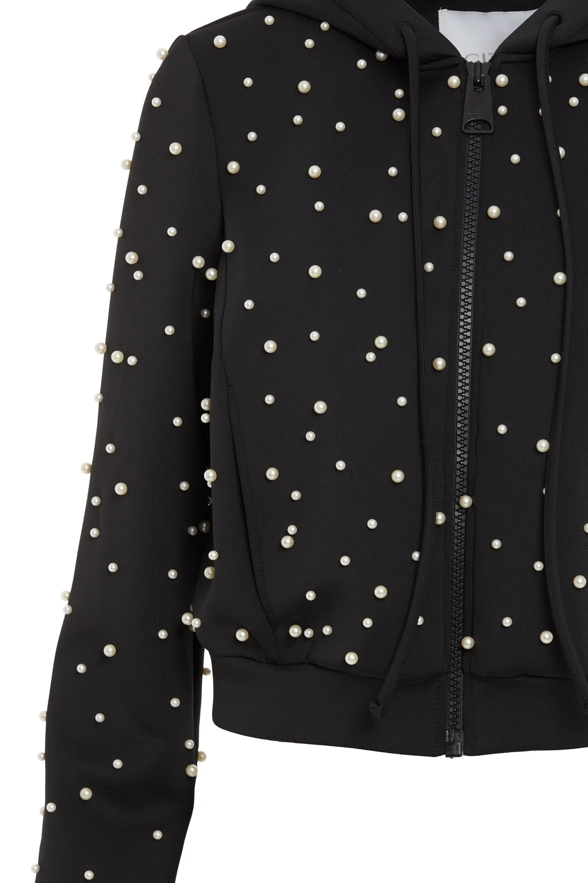 Black Pearl-Detail Sweatshirt - Image 2