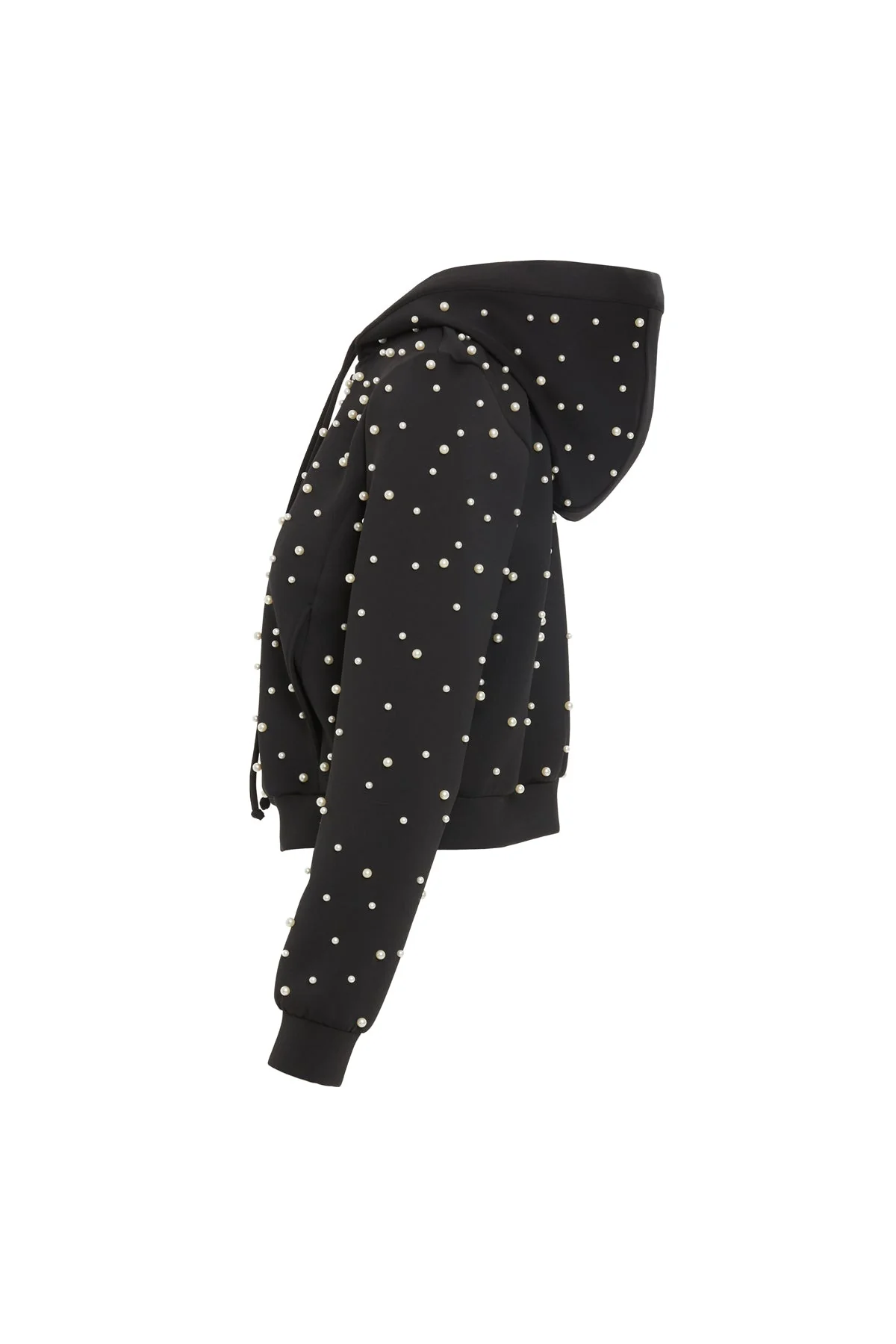 Black Pearl-Detail Sweatshirt - Image 3