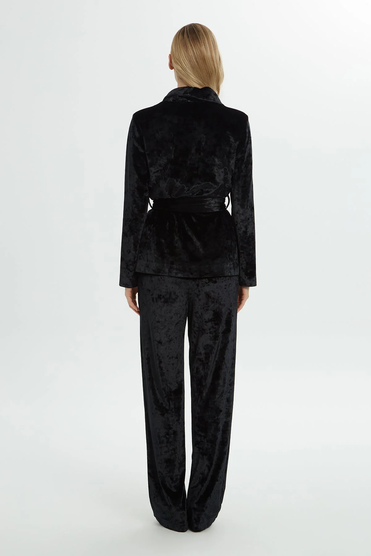 Black Sash-Detail Co-Ord Set - Image 4