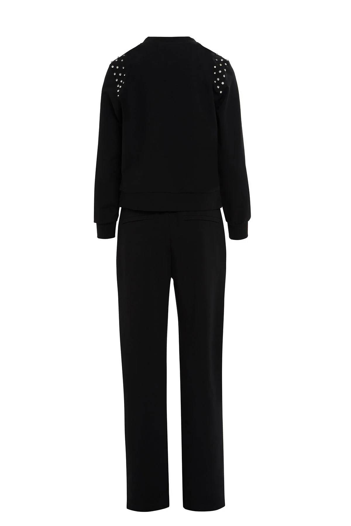 Black Stone-Embellished Tracksuit - Image 3