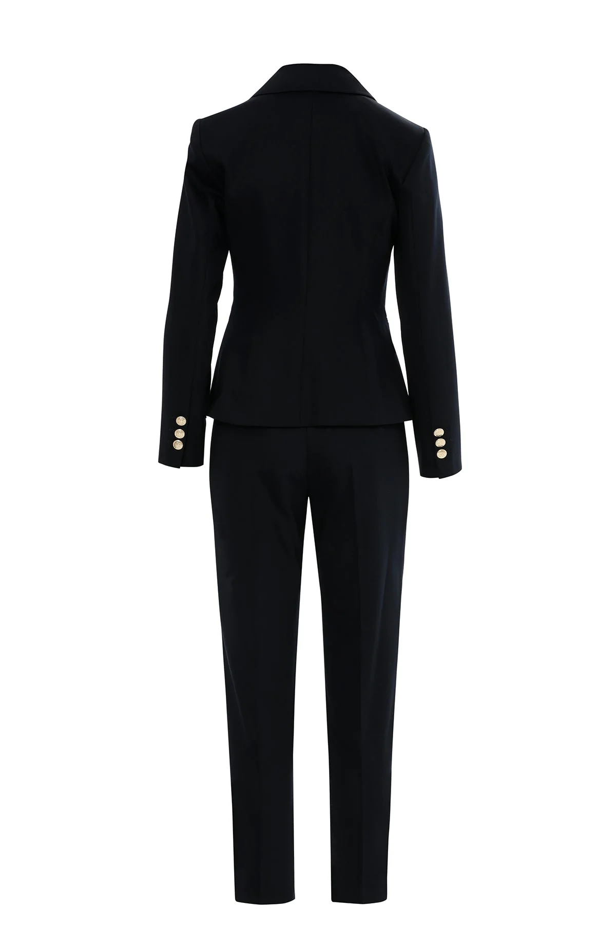 Black Suit with Ankle-Length Trousers - Image 3