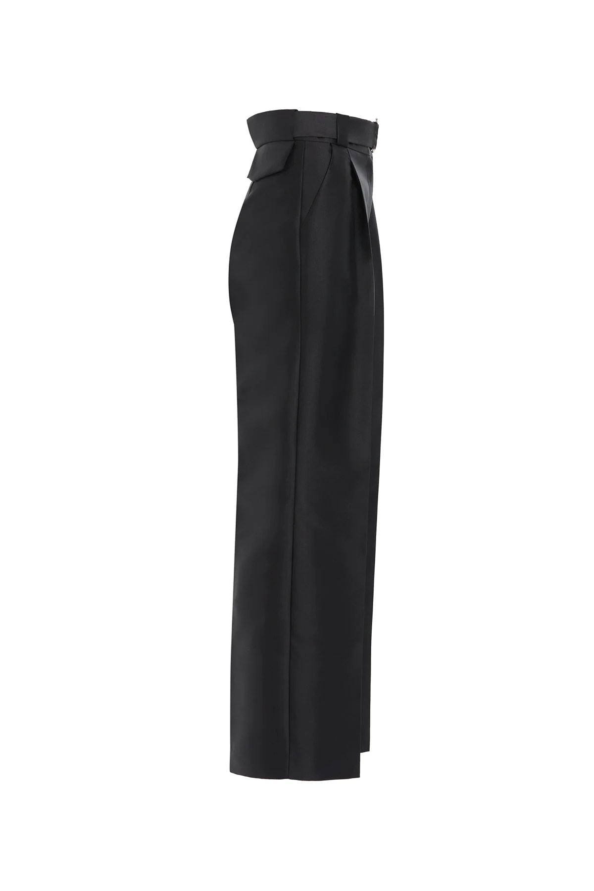 Black Trousers with Detachable Belt - Image 7