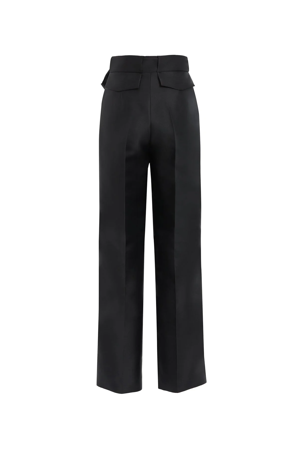 Black Trousers with Detachable Belt - Image 8