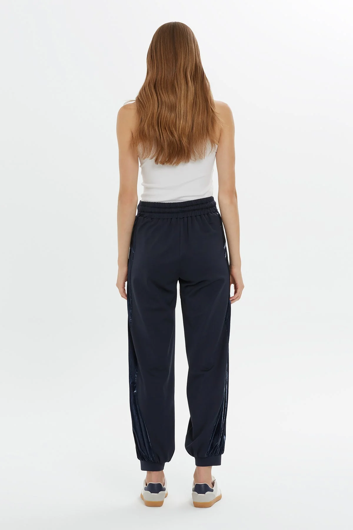 Blue Drawstring Sweatpants - Image 3
