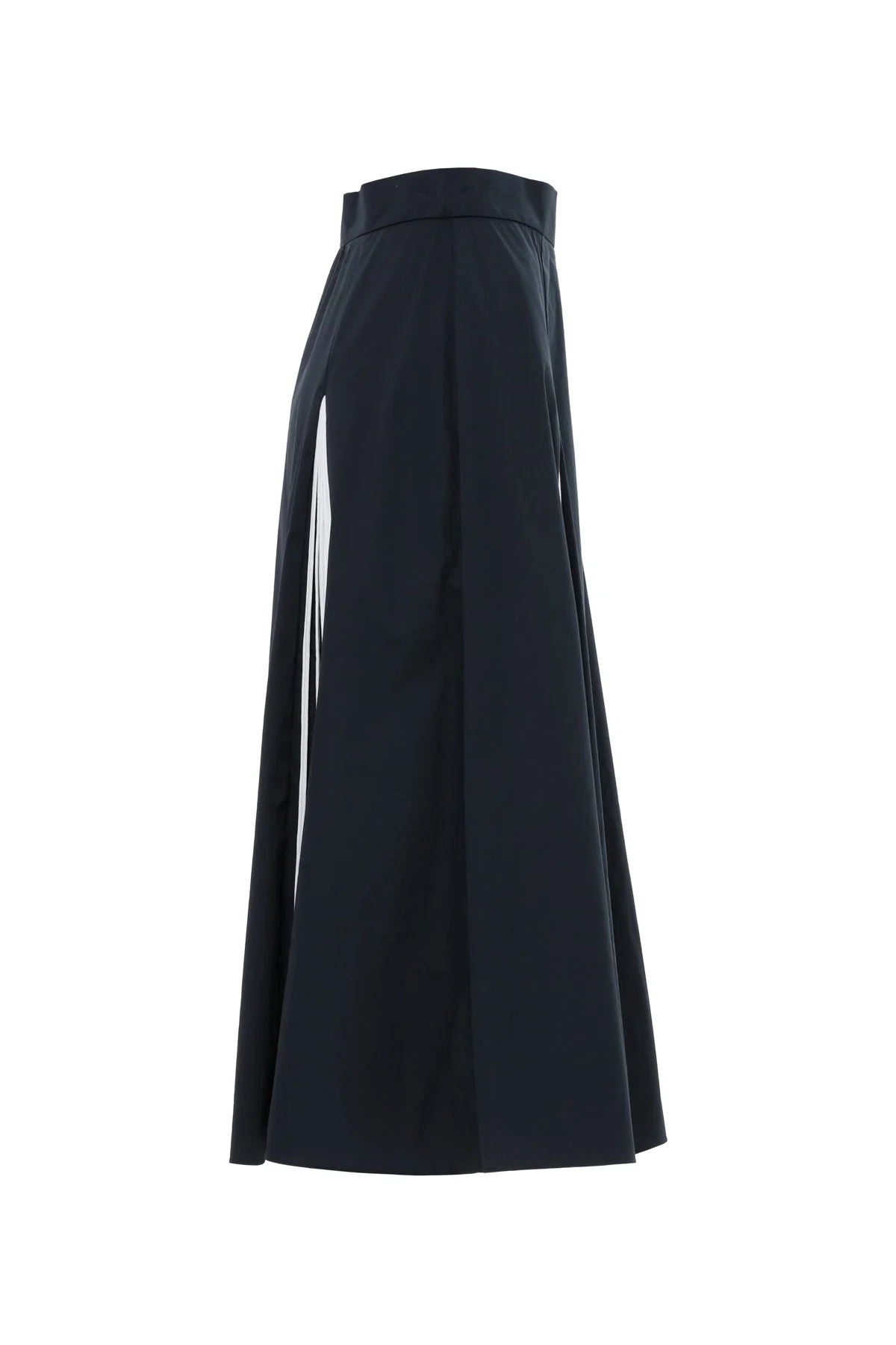 Blue Pleated Midi Skirt - Image 2