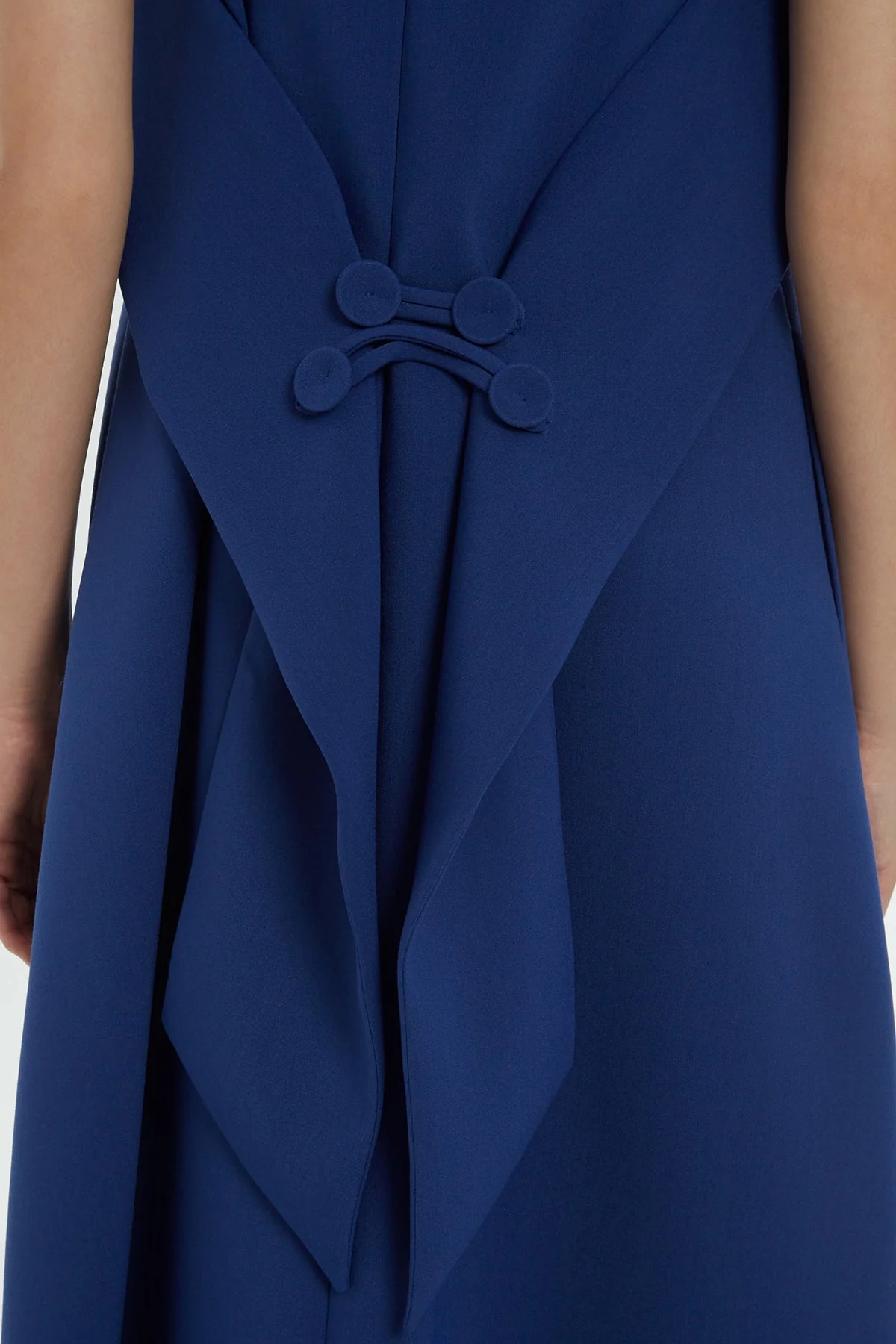 Blue Strappy Midi Dress - Image 3
