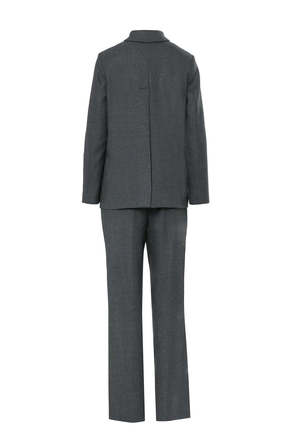 Boxy Jacket Shirt  Trousers with Straight Legs  Set - Image 3
