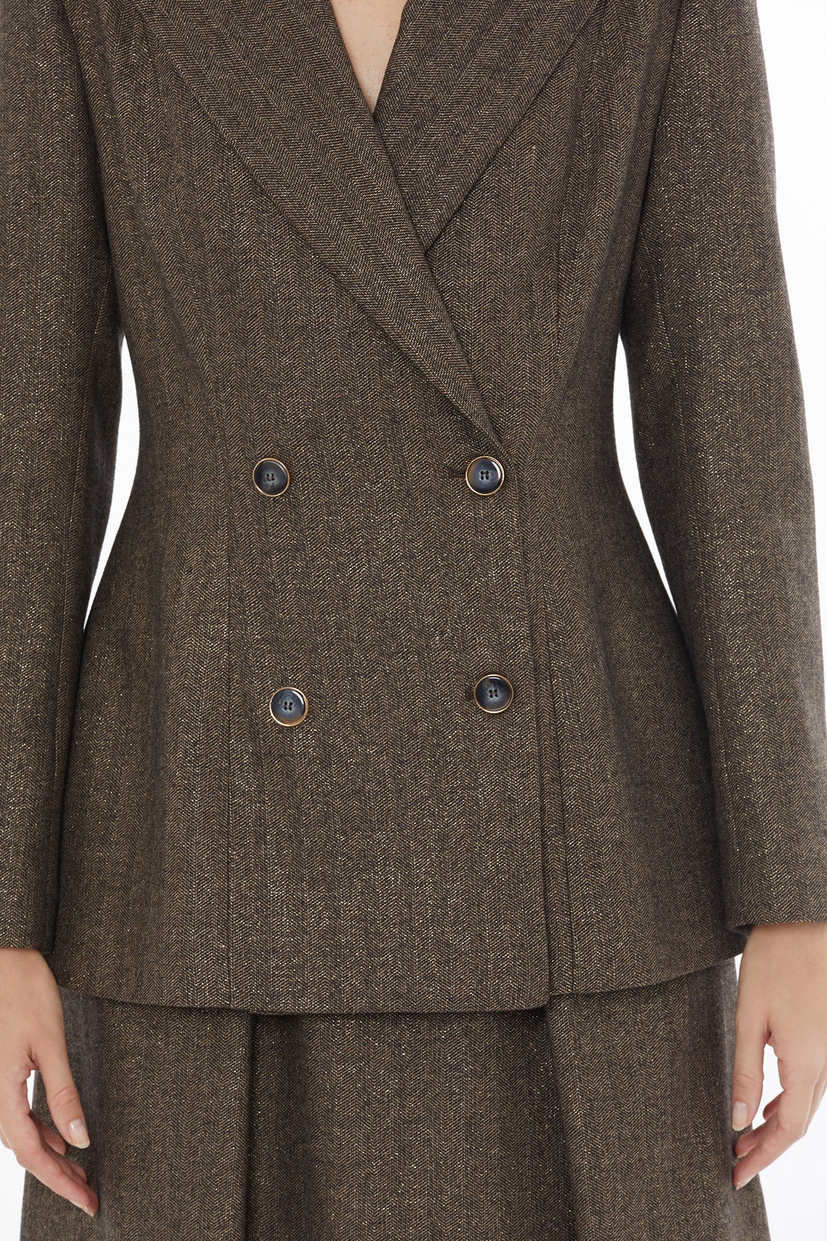 Brown Button-Down Jacket - Image 2