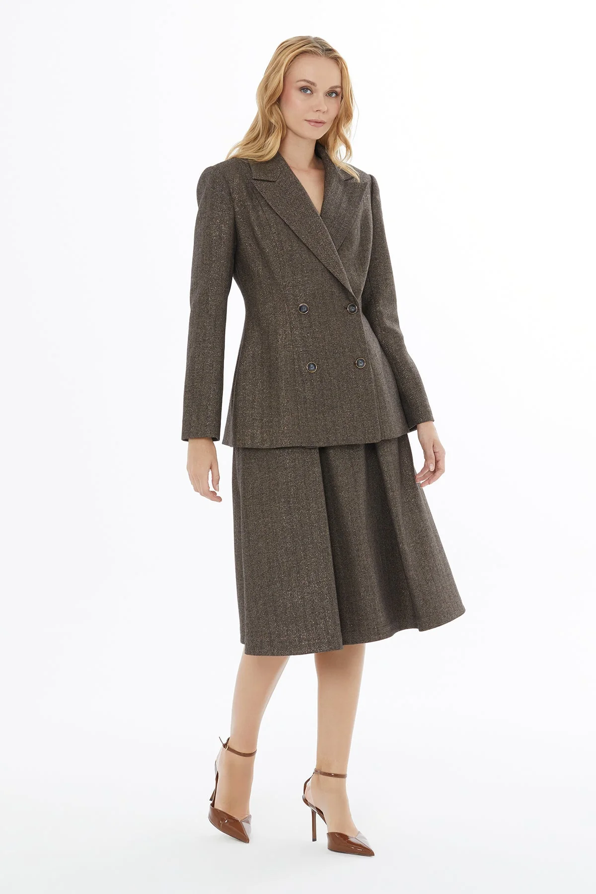 Brown Button-Down Jacket - Image 4