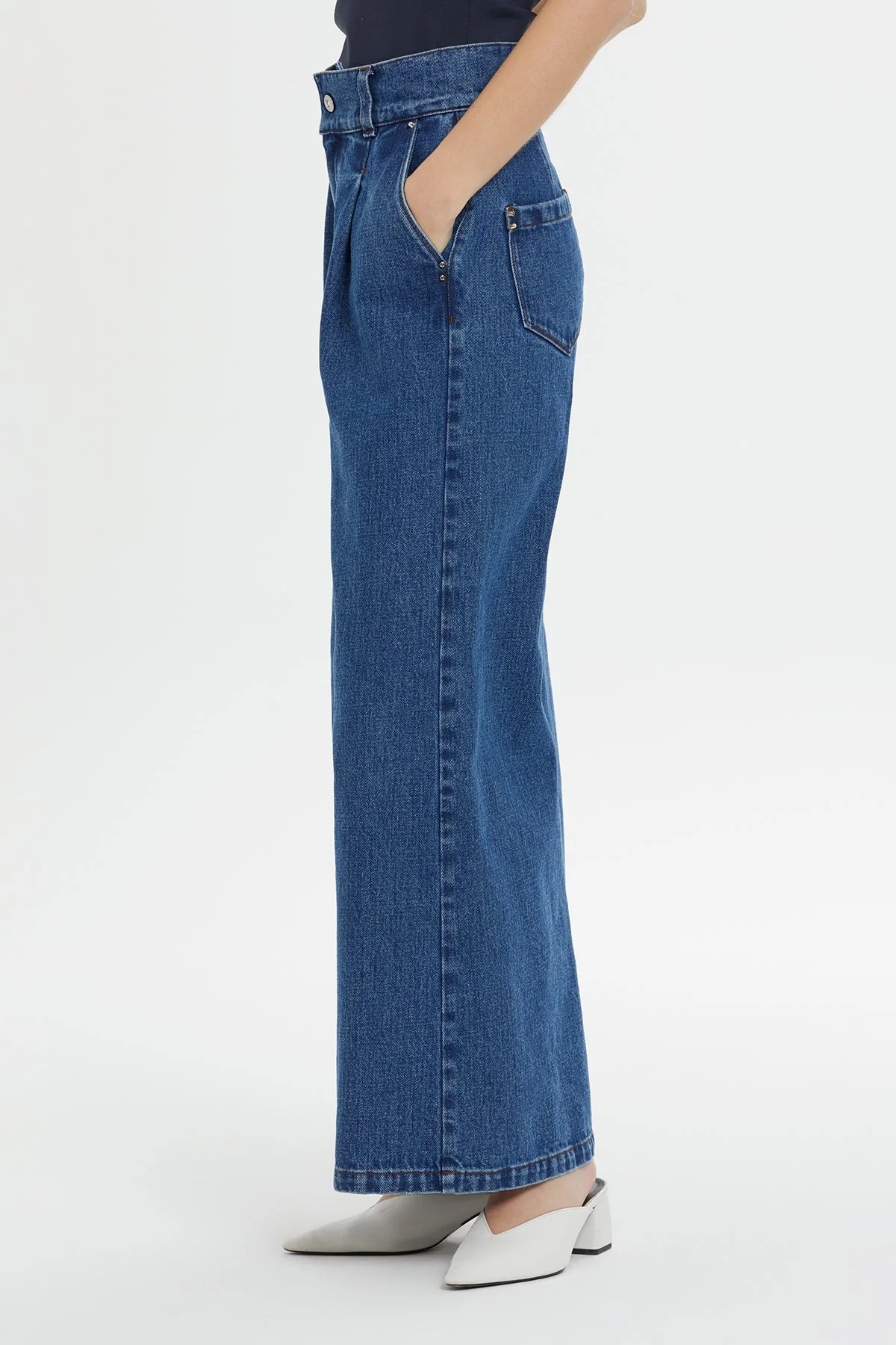Classic Palazzo Jeans - Image 2