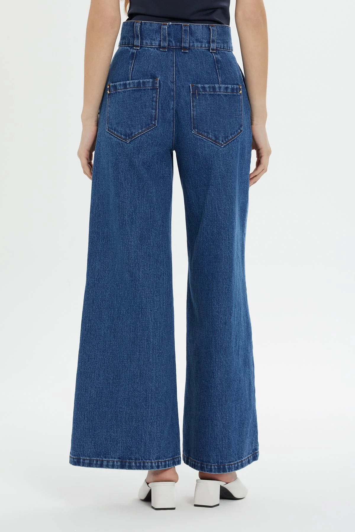 Classic Palazzo Jeans - Image 3