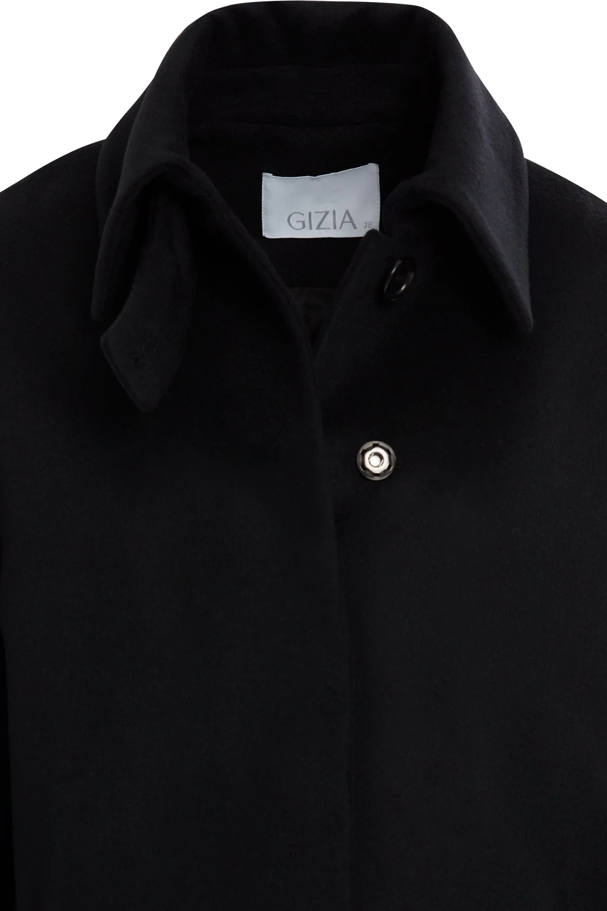 Collar Jacket Classic  Cashmere Coat - Image 2
