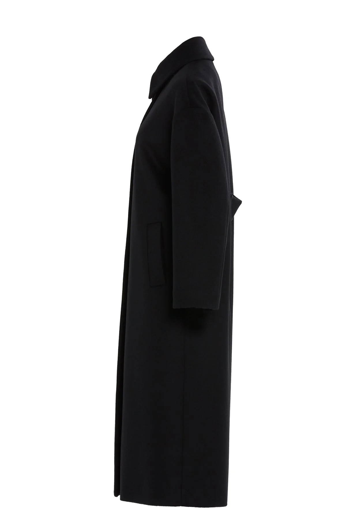 Collar Jacket Classic  Cashmere Coat - Image 3