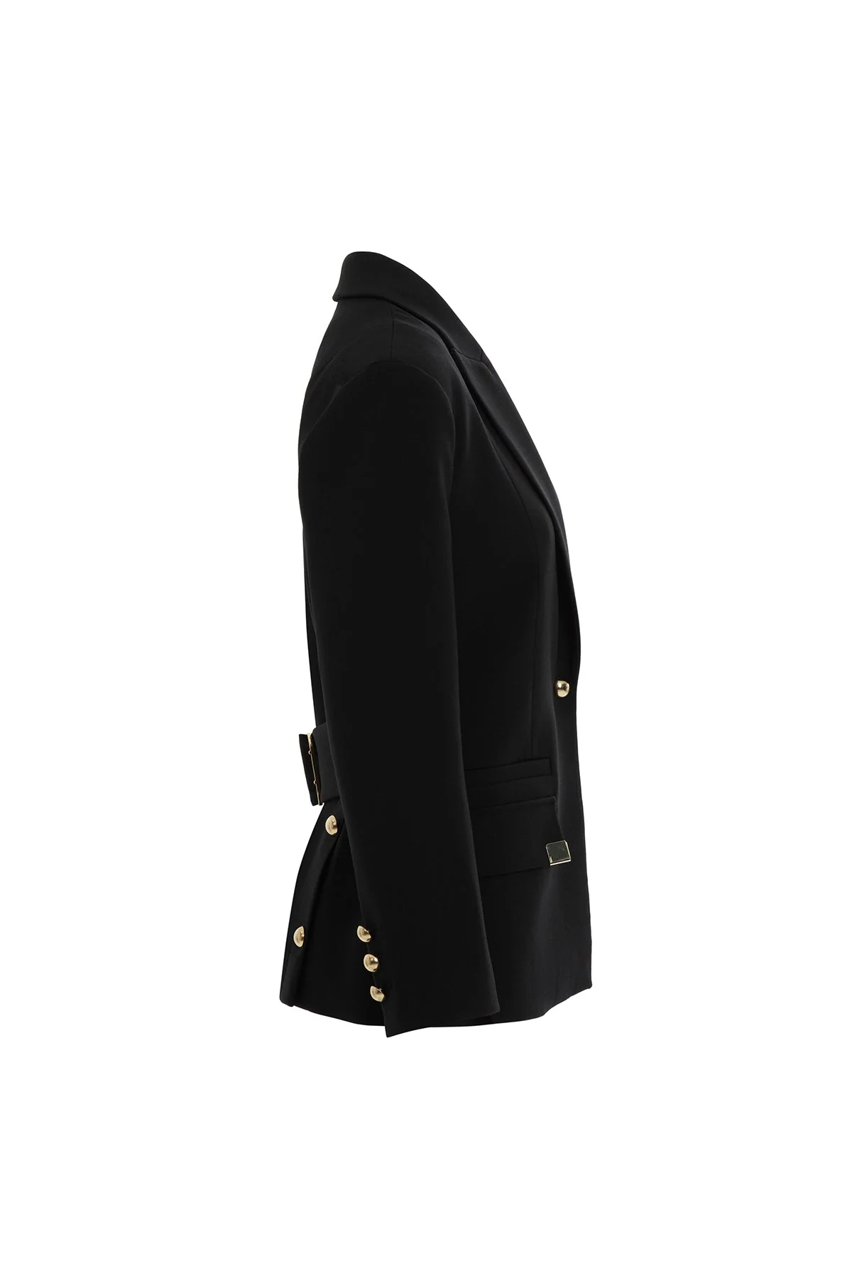 Double-Breasted Belted  Jacket - Image 2