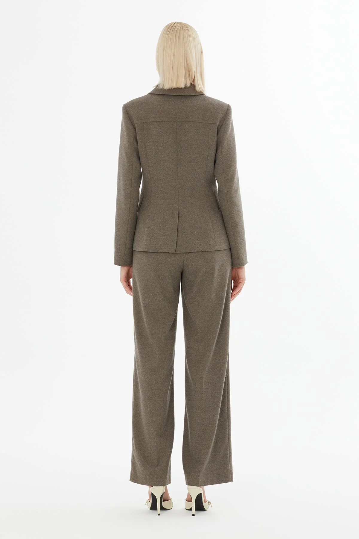 Double-Breasted Blazer and Trousers Set - Image 5