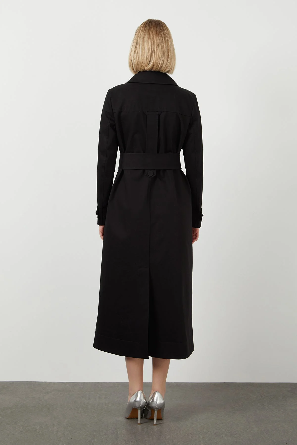 Double-Breasted Snap Trenchcoat - Image 3