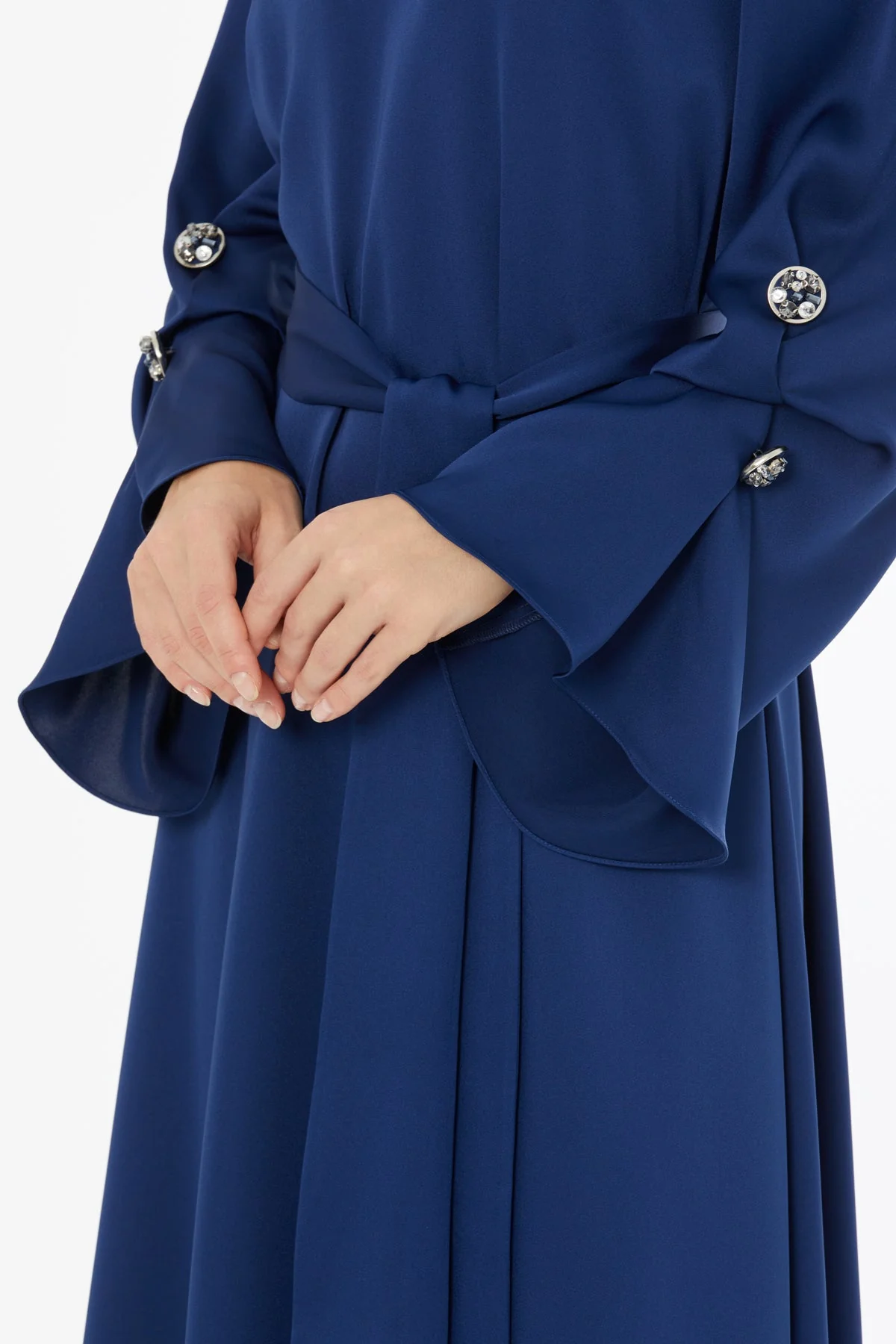 Dress with Detachable Belt - Image 2