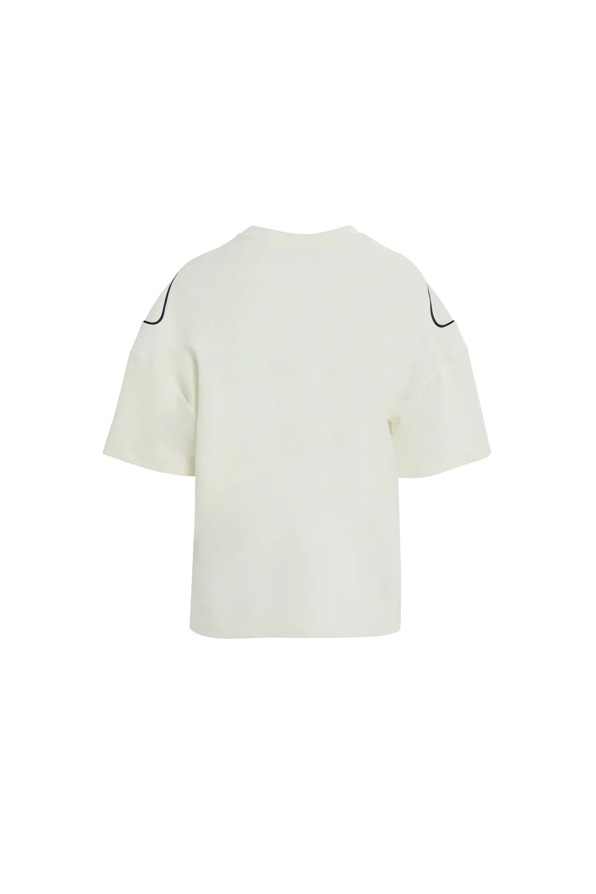 Ecru Graphic Printed T-Shirt - Image 8