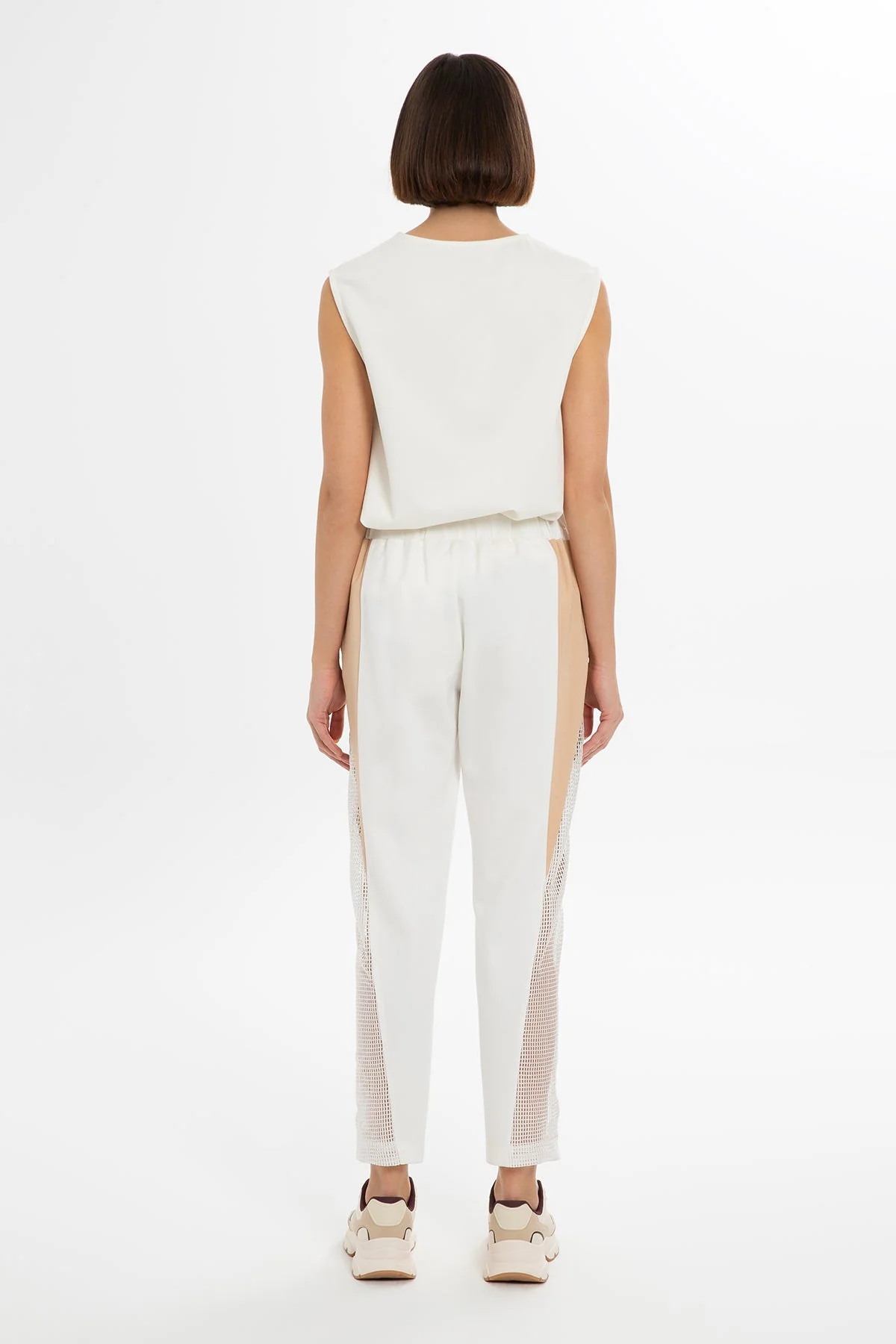 Ecru Large-Pocket Sweatpants - Image 4