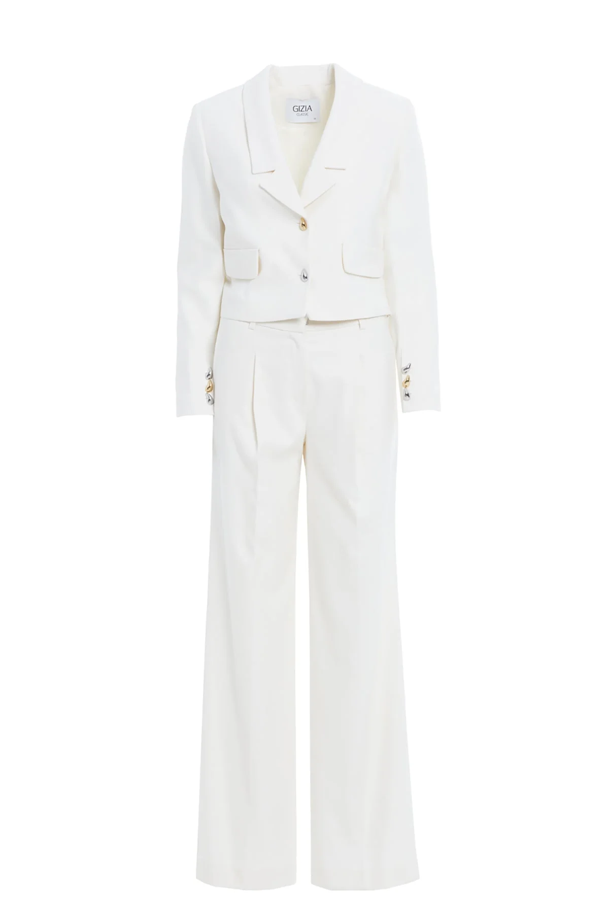 Ecru Short-Jacket Co-Ord Set