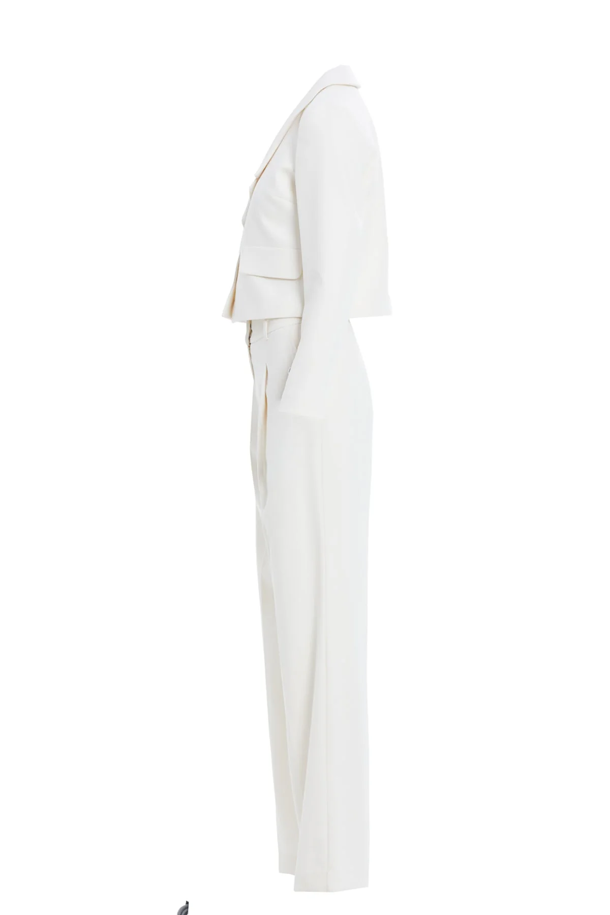 Ecru Short-Jacket Co-Ord Set - Image 2