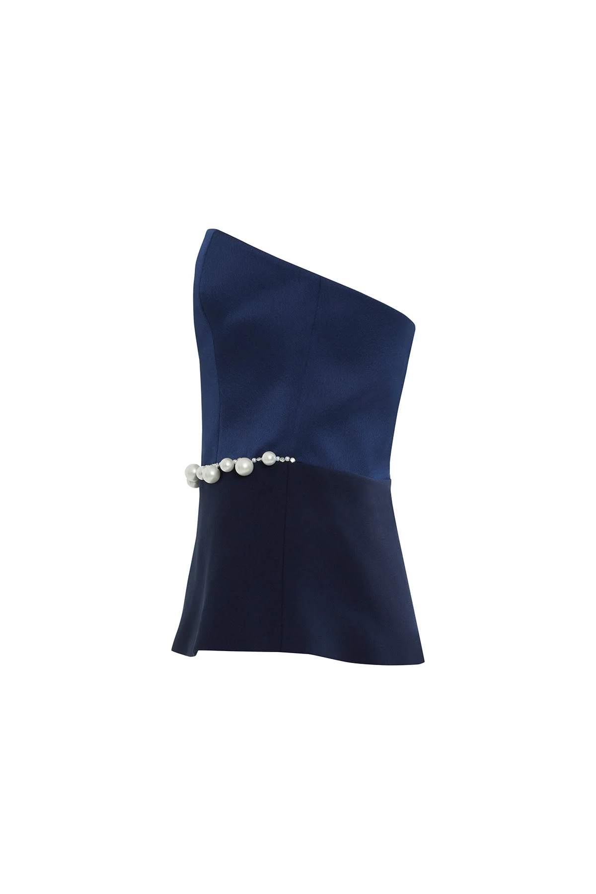 Embroide  Strapless Blouse - Image 2