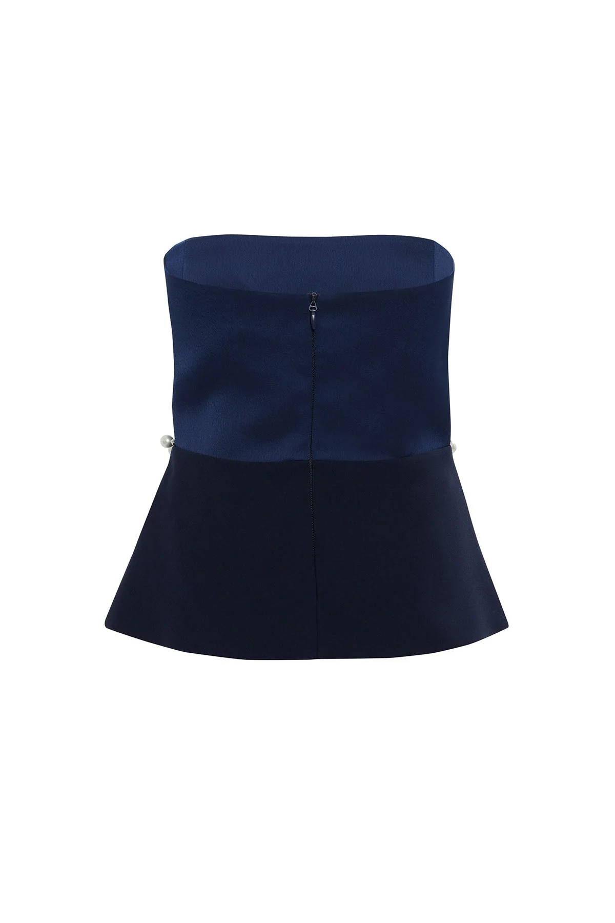 Embroide  Strapless Blouse - Image 3