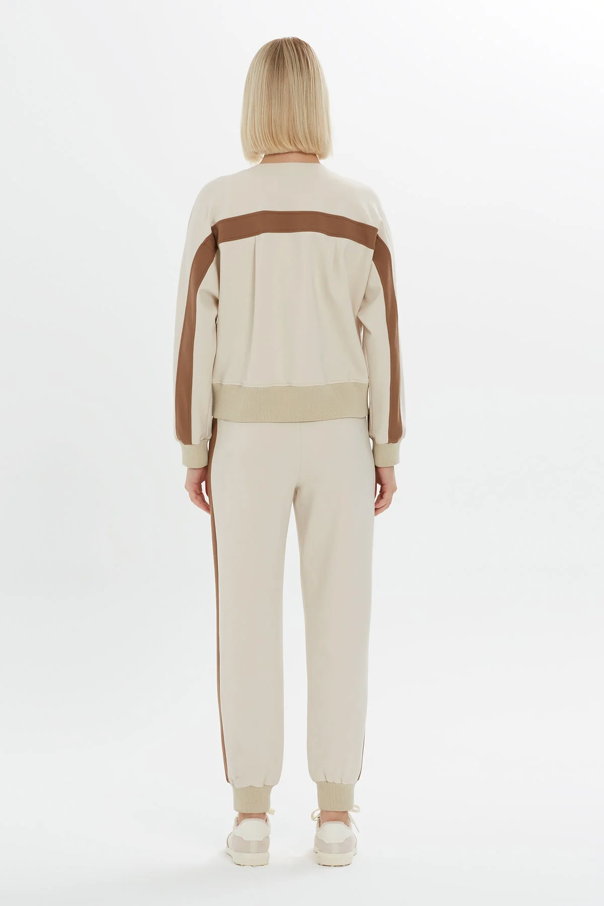 Embroidered Stripe Sweatshirt - Image 4