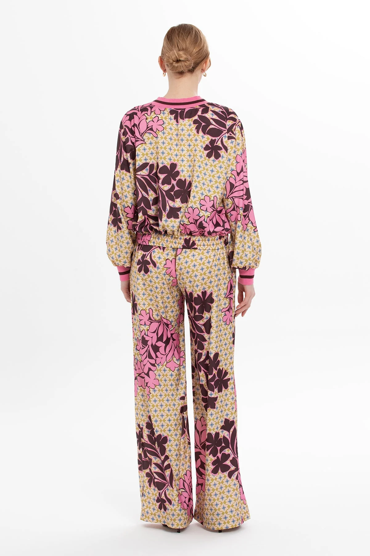 Floral-Pattern Two-Piece Set - Image 3