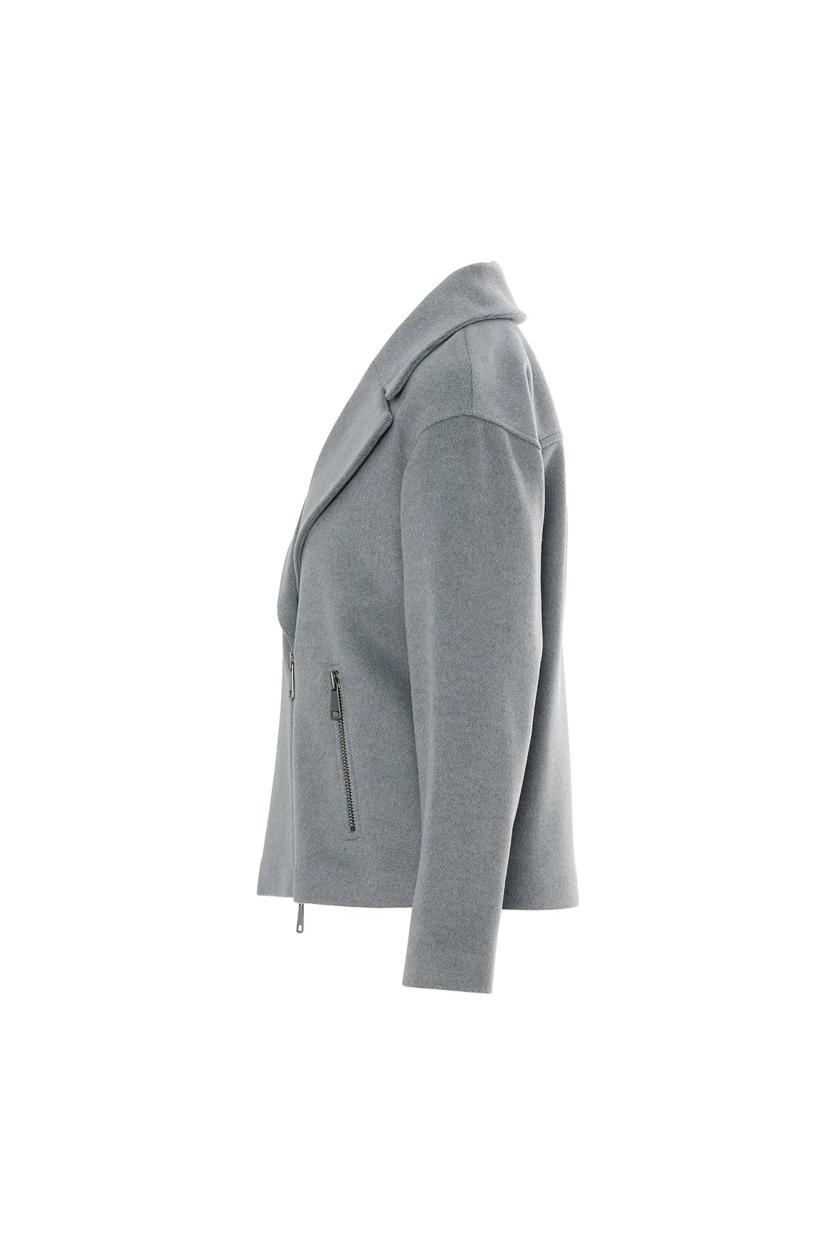 Front-Zip Oversize Coat - Image 2