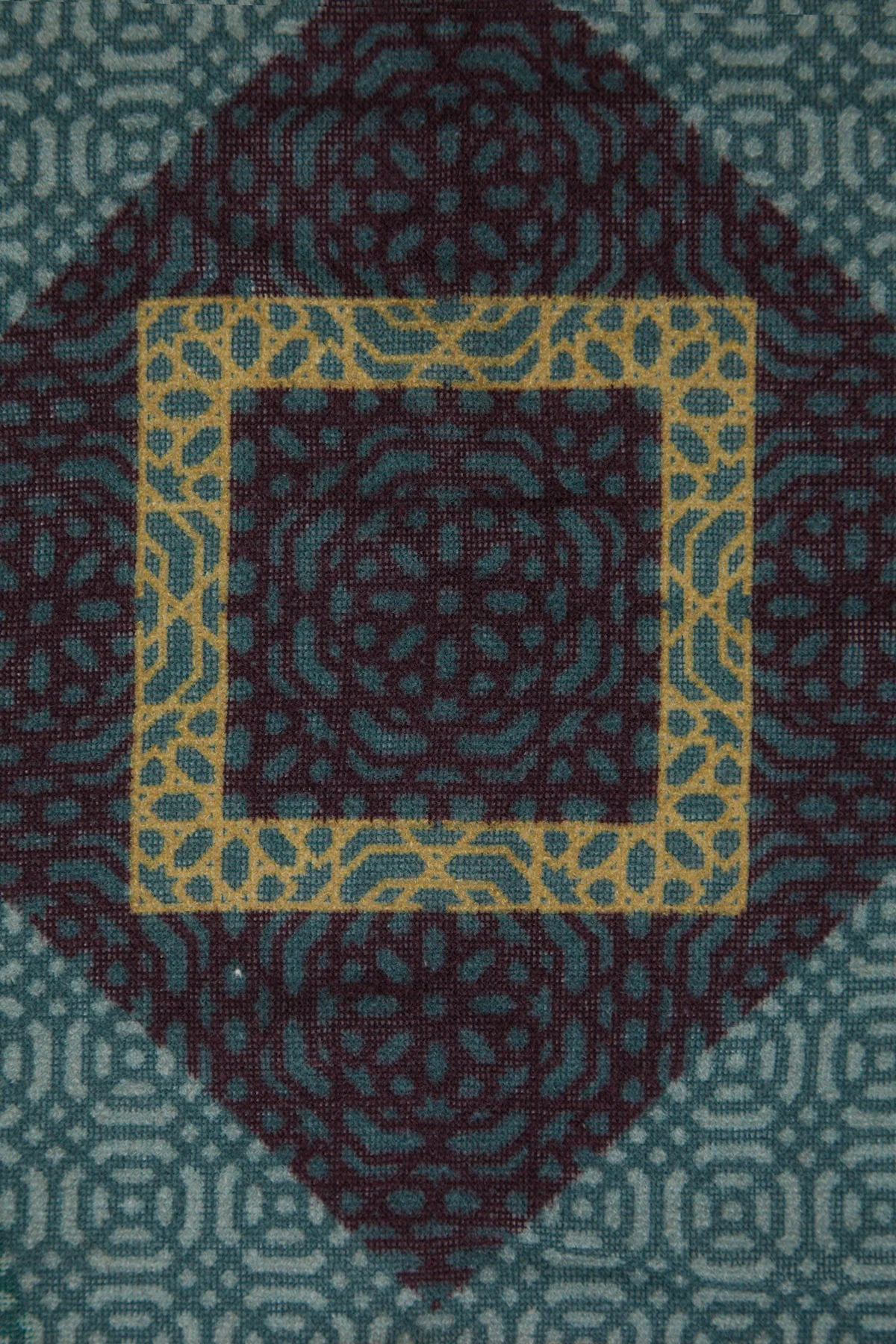 Geometric Patterned Long Shawl - Image 2