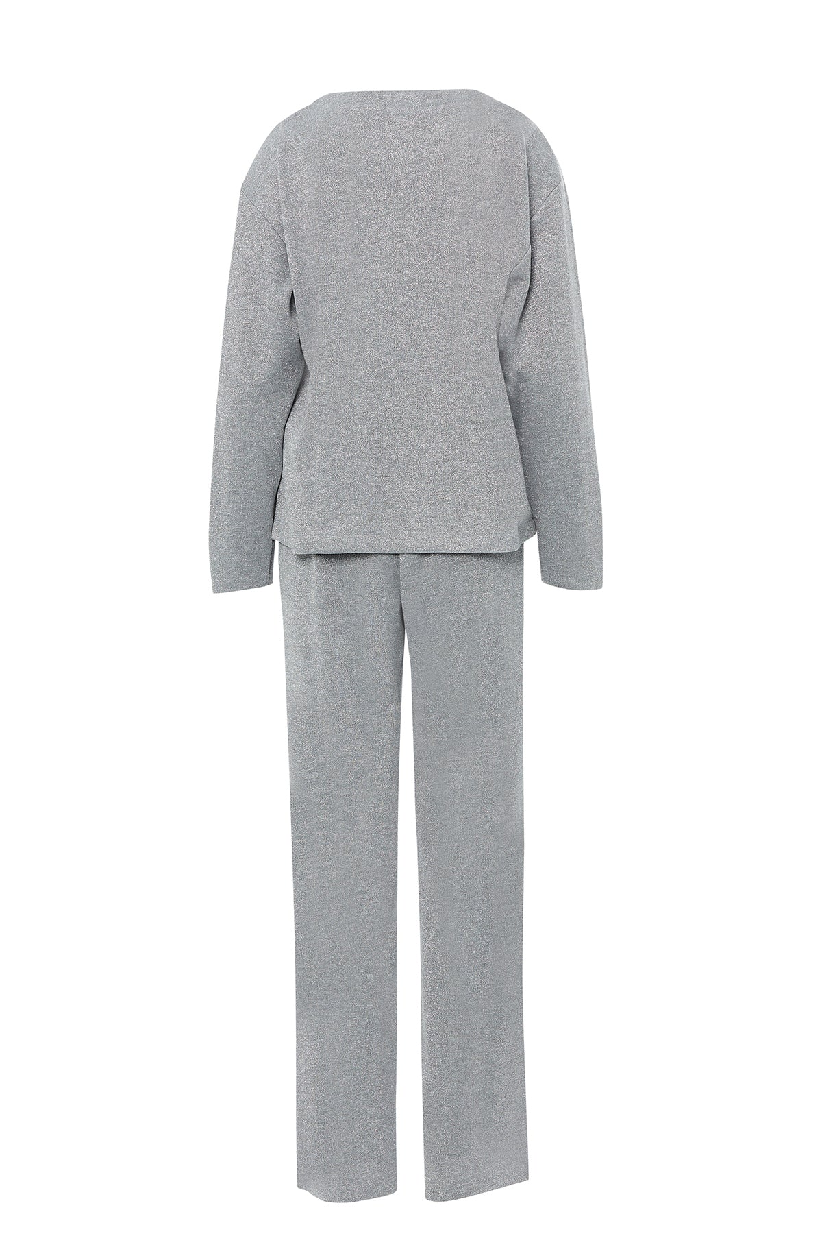 Gray Set with Brooch Detail - Image 3