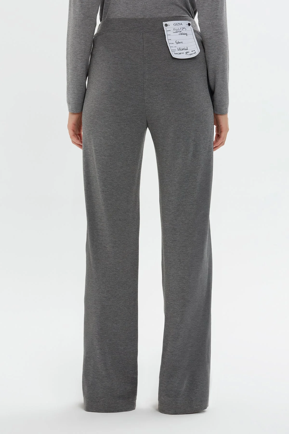 Grey Relaxed-Fit Sweatpants - Image 4