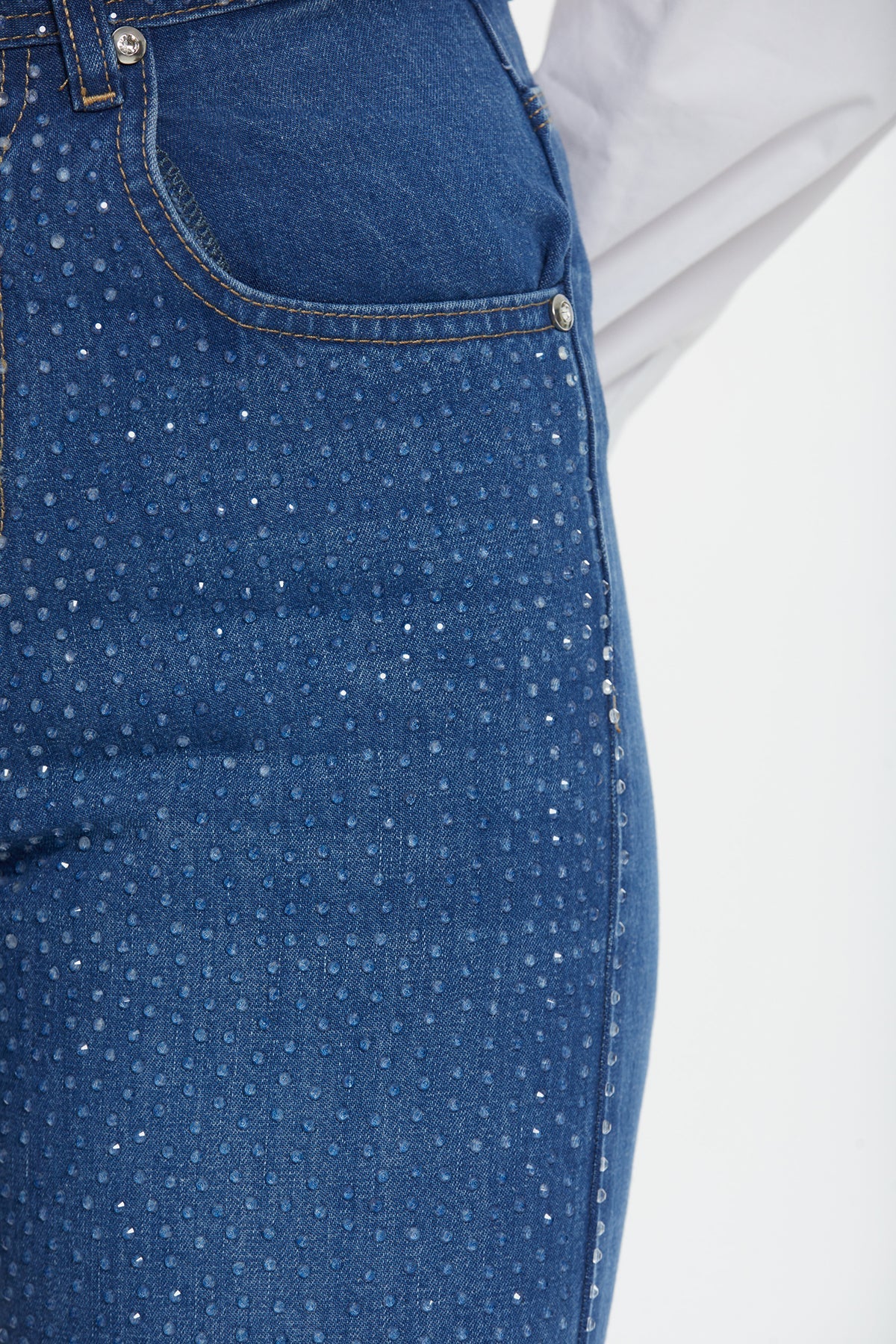 Jacron Detailed Mom Jeans - Image 3