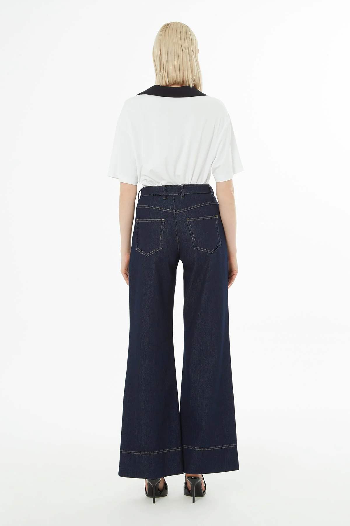 Jean with Double-Hemmed Detail - Image 4