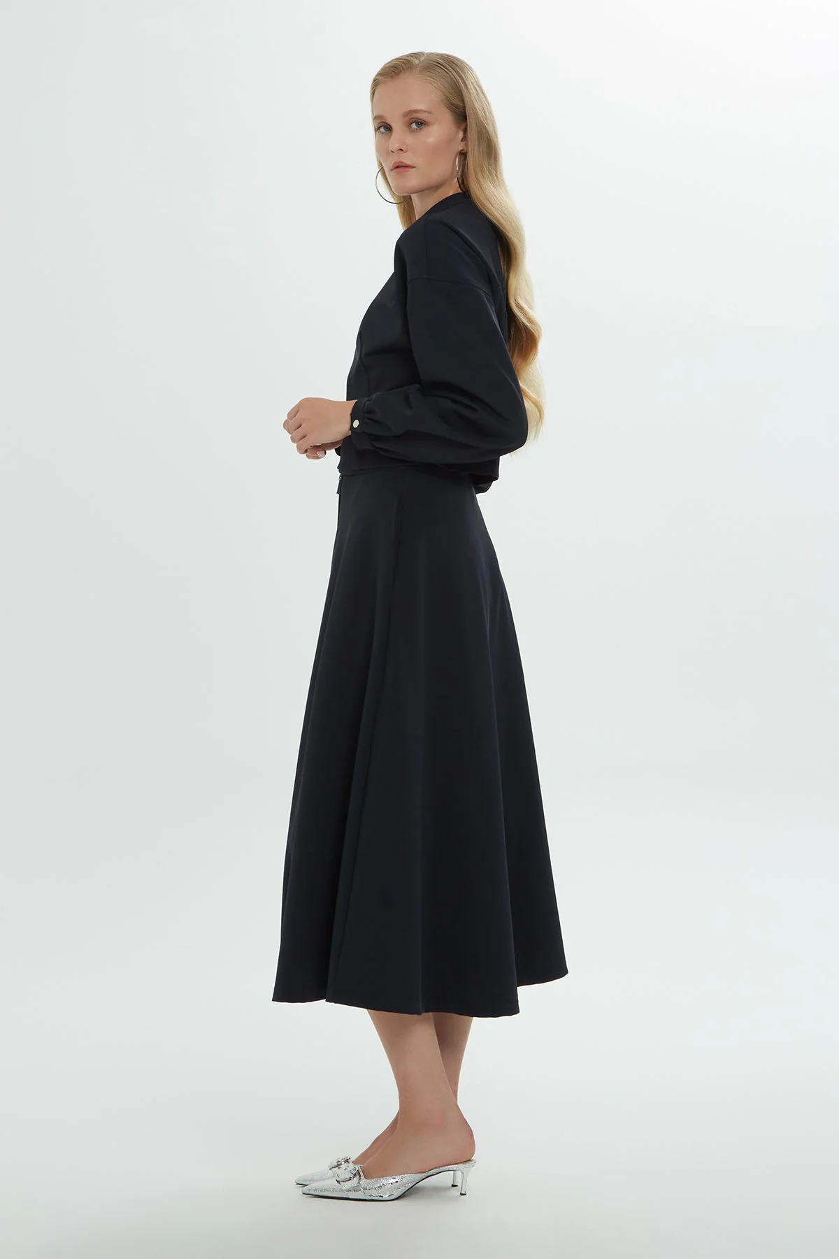 Navy Long-Sleeve Sweatshirt - Image 4