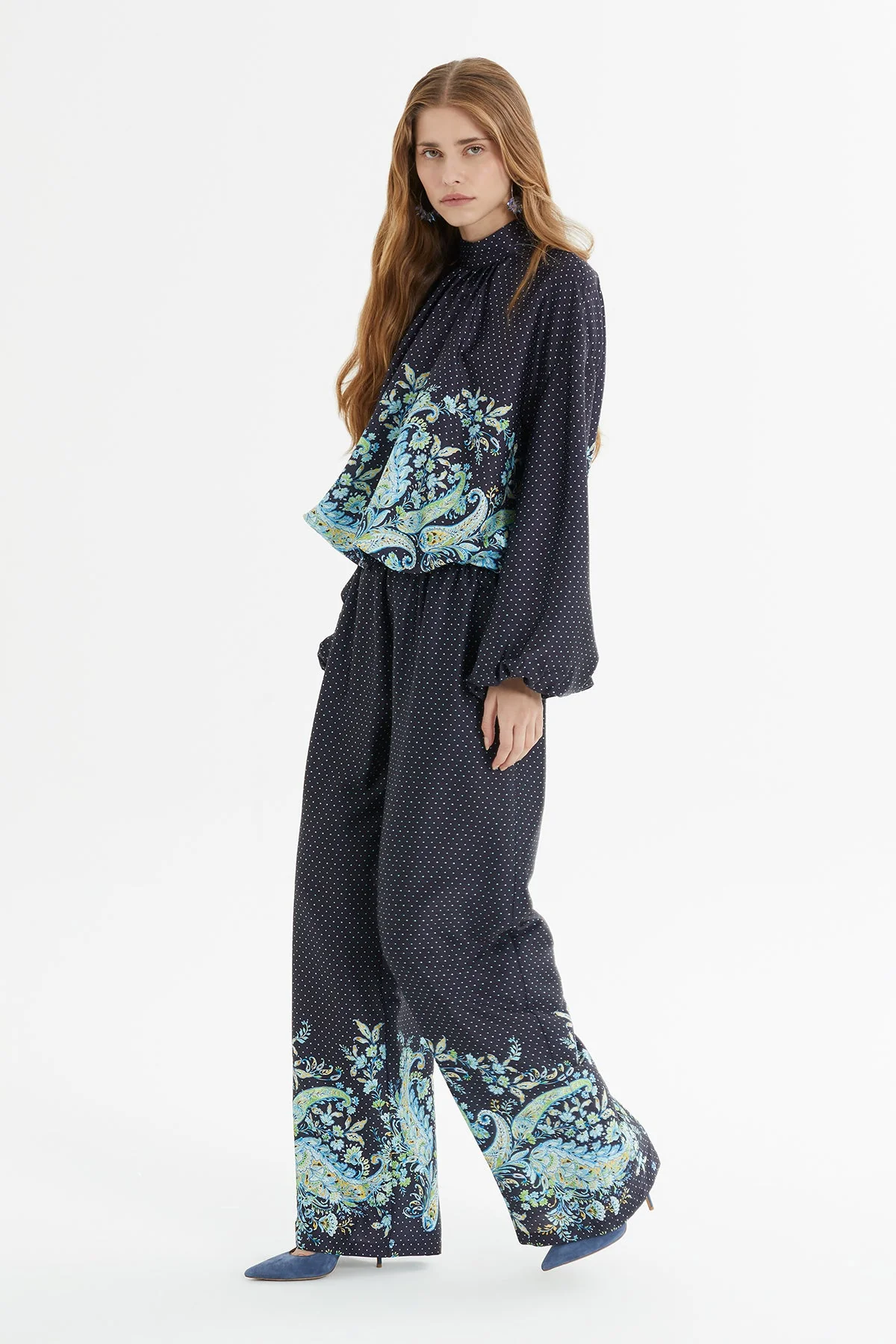 Navy Polka-Dot Tracksuit - Image 3